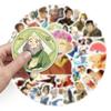 50-Piece Avatar: The Last Airbender Sticker Set for Suitcases, Phones, Helmets, Guitars, and Cars.