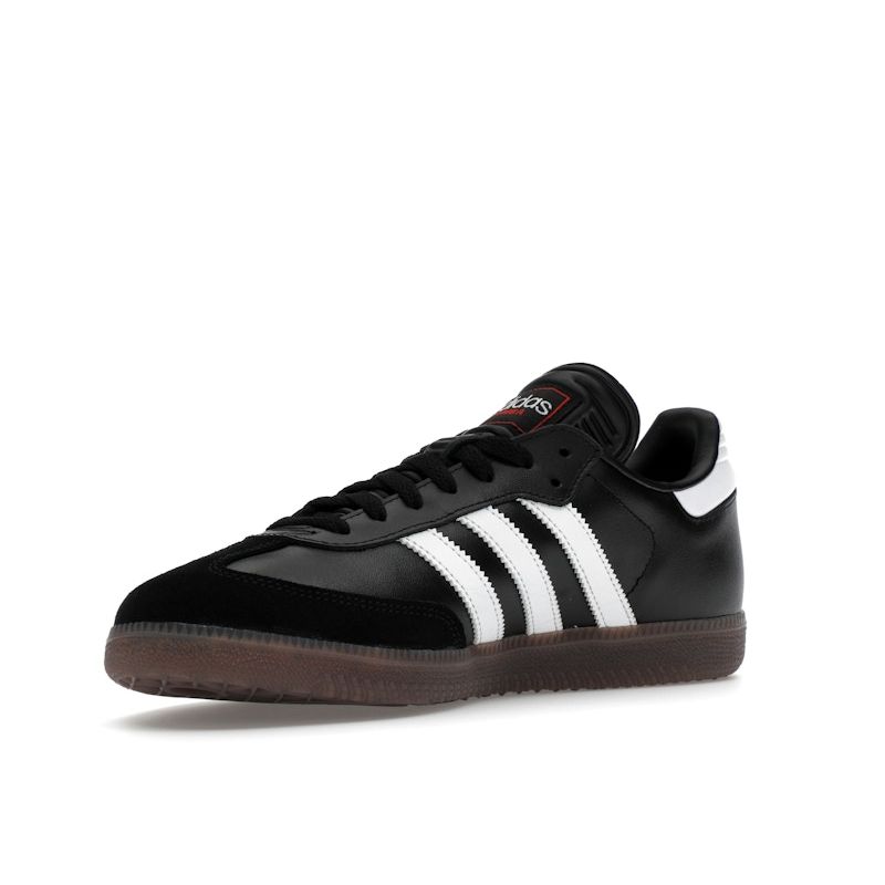 Adidas Samba Indoor Black White Gum Unisex Sneakers Core-Black Cloud-White Vivid-Red IH6000