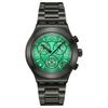 Quartz Movement Unisex Watch 43mm Green Dial Stainless Steel Case Stainless Steel Watchband YVM407G
