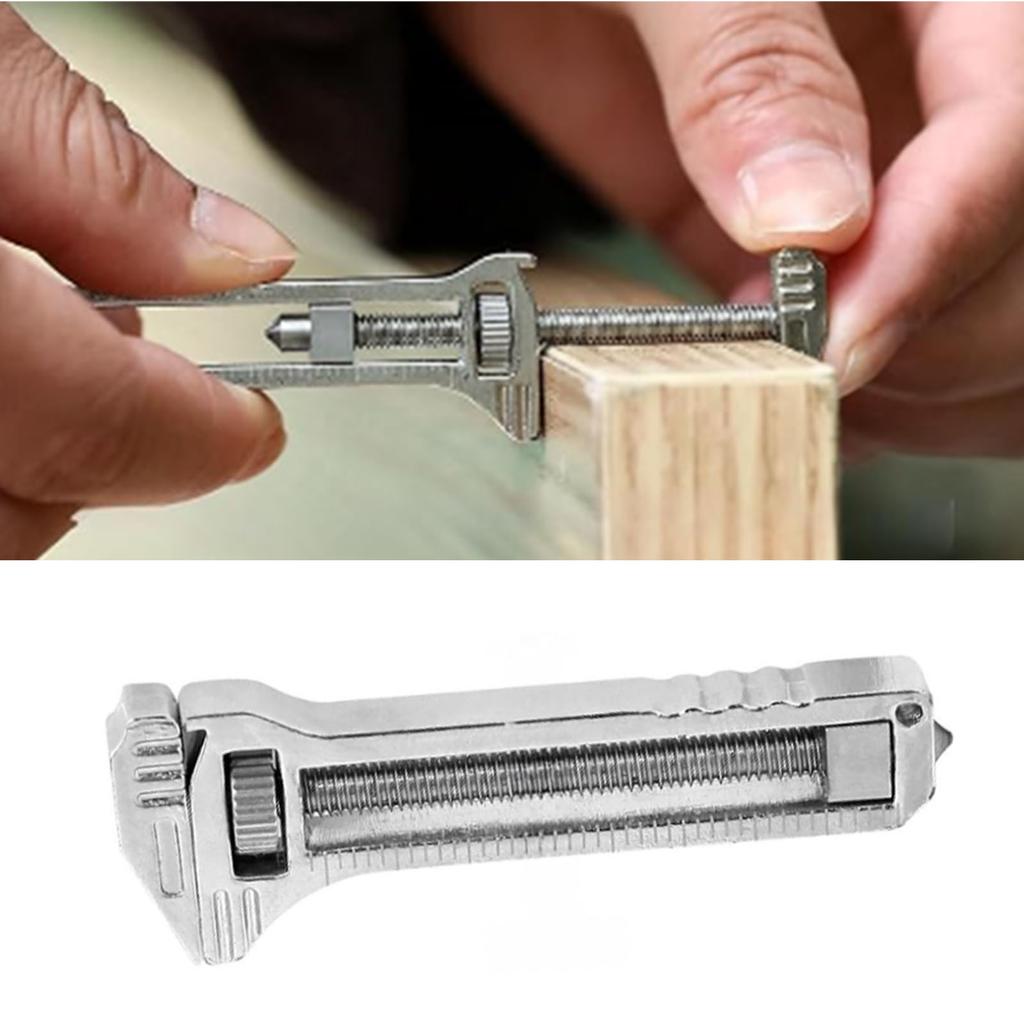 Compact Ti Multitool Mini Adjustable Wrench Bottle Opener Nail Puller Portable Multifunctional Tool