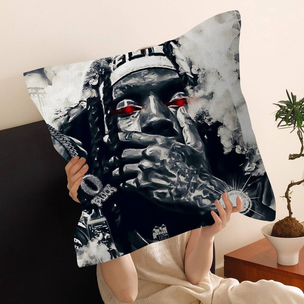 Rapper K-King Cool V-Von Cushion Cover Inches Farmhouse Decor Home Throw Pillow Covers For Couch Decorations