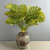 Large Size Artificial Plant 7 Heads Simulation Turtle Leaf Fake Greenery  Leaf  Photo Props