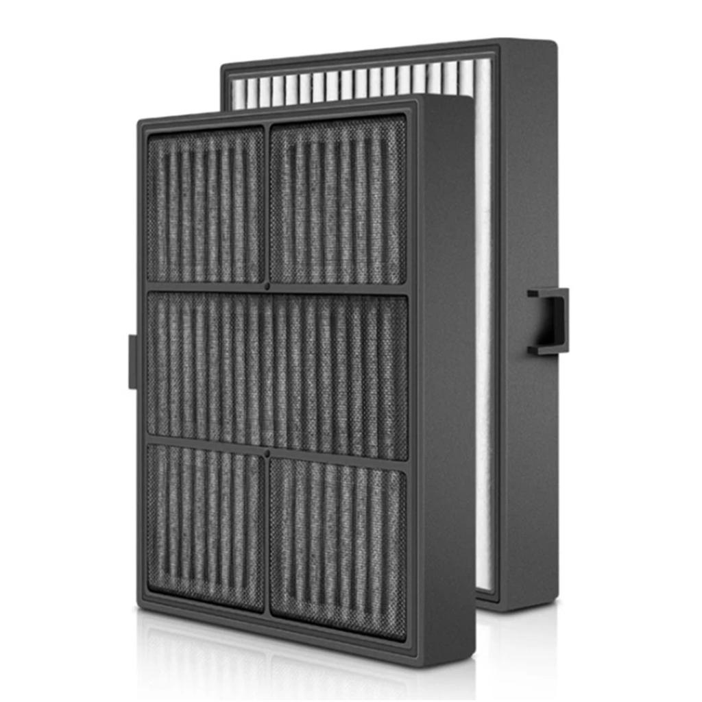 Replacement Hepa and Activated Carbons Filter for Car Air Purifiers 121637CH Model High Efficiency Filtration Tool