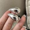 925 Sterling Silver Earrings For Women Trendy Simple Shinning Heart Earring Jewelry Prevent Allergy Party Christmas Accessories