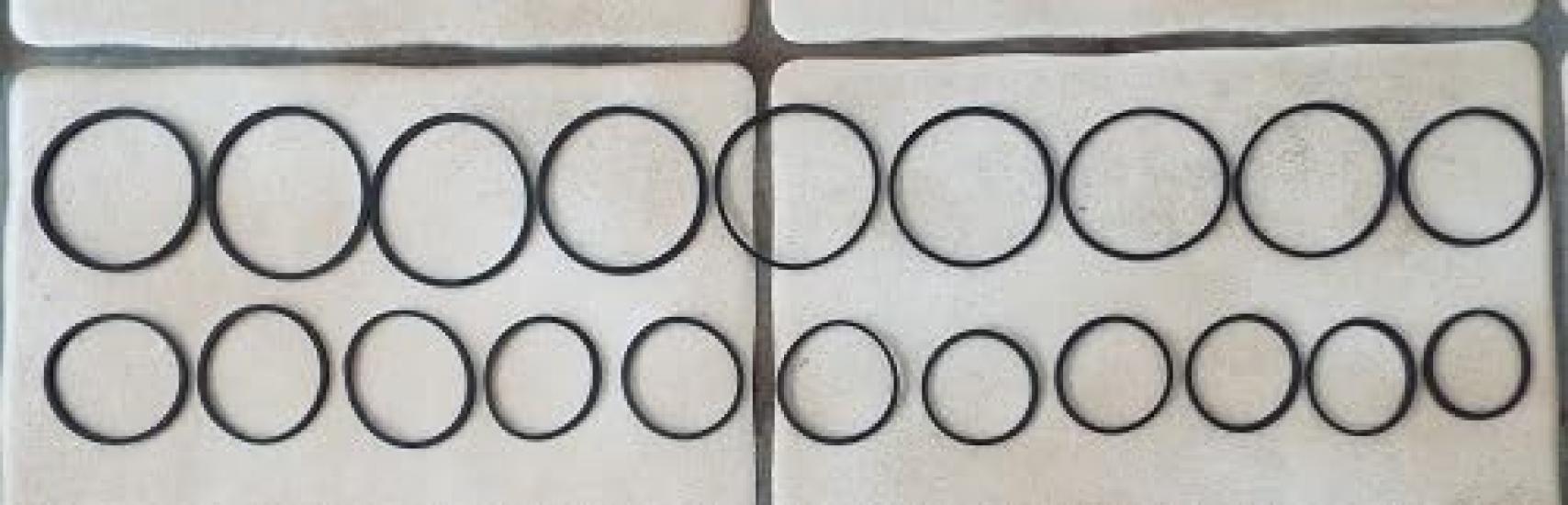 

Set of 20 Rubber Belts Square Cassette Deck Repair Replacement Diameter Audio Equipment Approx. 1.5mm Approx. 40, 38, 32, 28, 26, 24, etc. (mm)