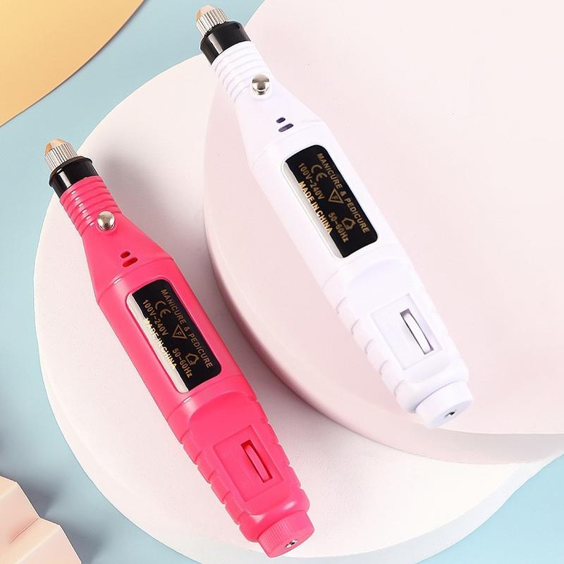 Mini Electric Grinding Nail Grinder Smooth Intelligent Speed Regulation Electric Manicure Device Nail Polishing Nail Tool Set
