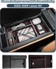 Console Organizer for 2022-2026 Lexus NX/RZ Accessories Armrest Storage Tray Black ABS High Quality Easy Install Space Saving