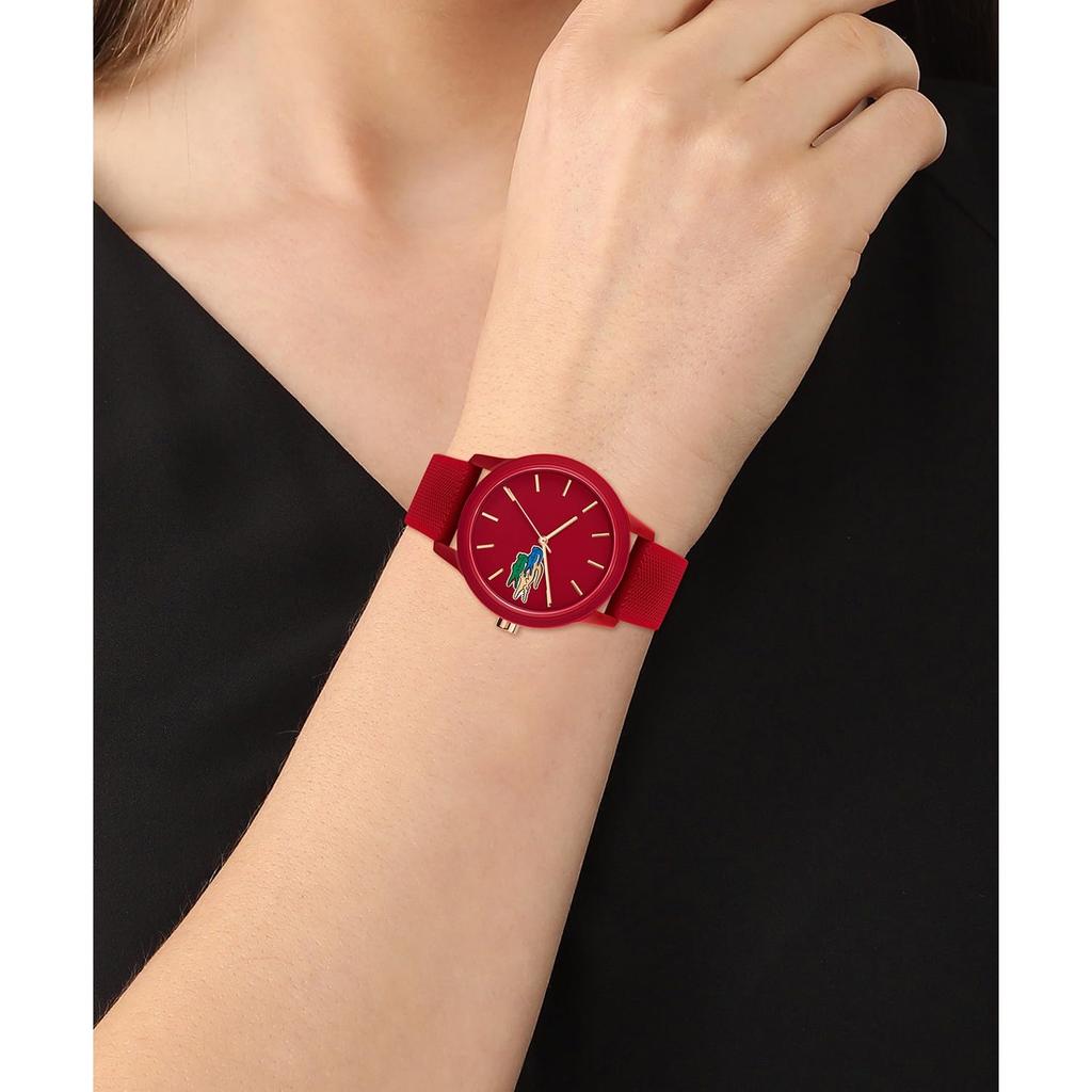 Lacoste LACOSTE watch 2001184 Quartz Red [Unisex] [Used]