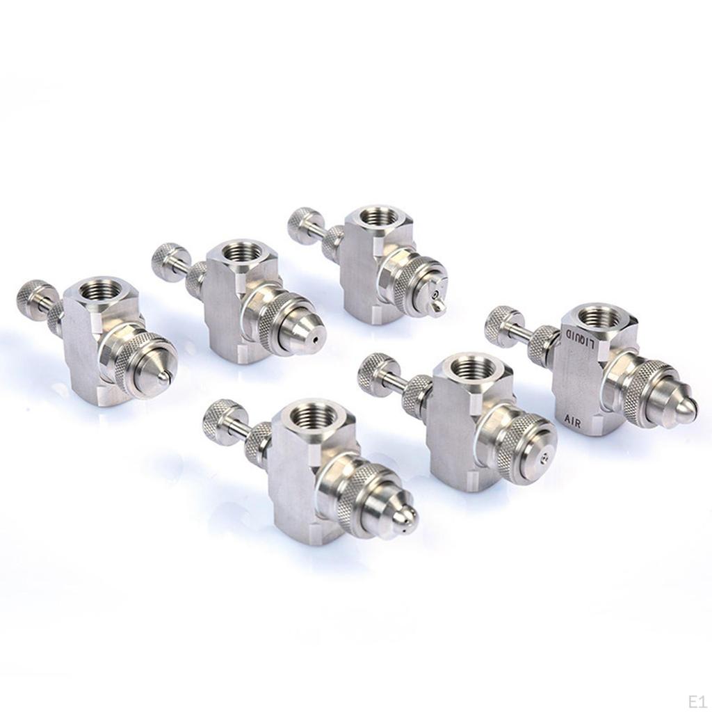 Adjustable Stainless Steel Nozzle for Fine Mist, Optimized Jet Humidification, Effective