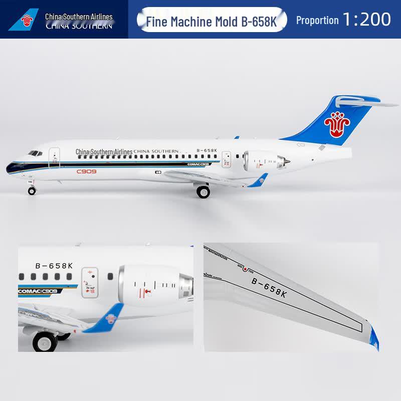 China Southern C909 Passenger Aircraft Model