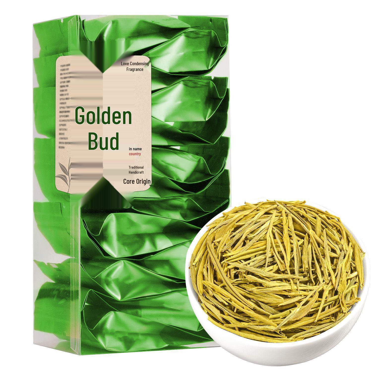 Love Condensing Fragrance Premium High Mountain Green Tea: Spring First Pick Tender Buds, Durable Brew, 5g Packets