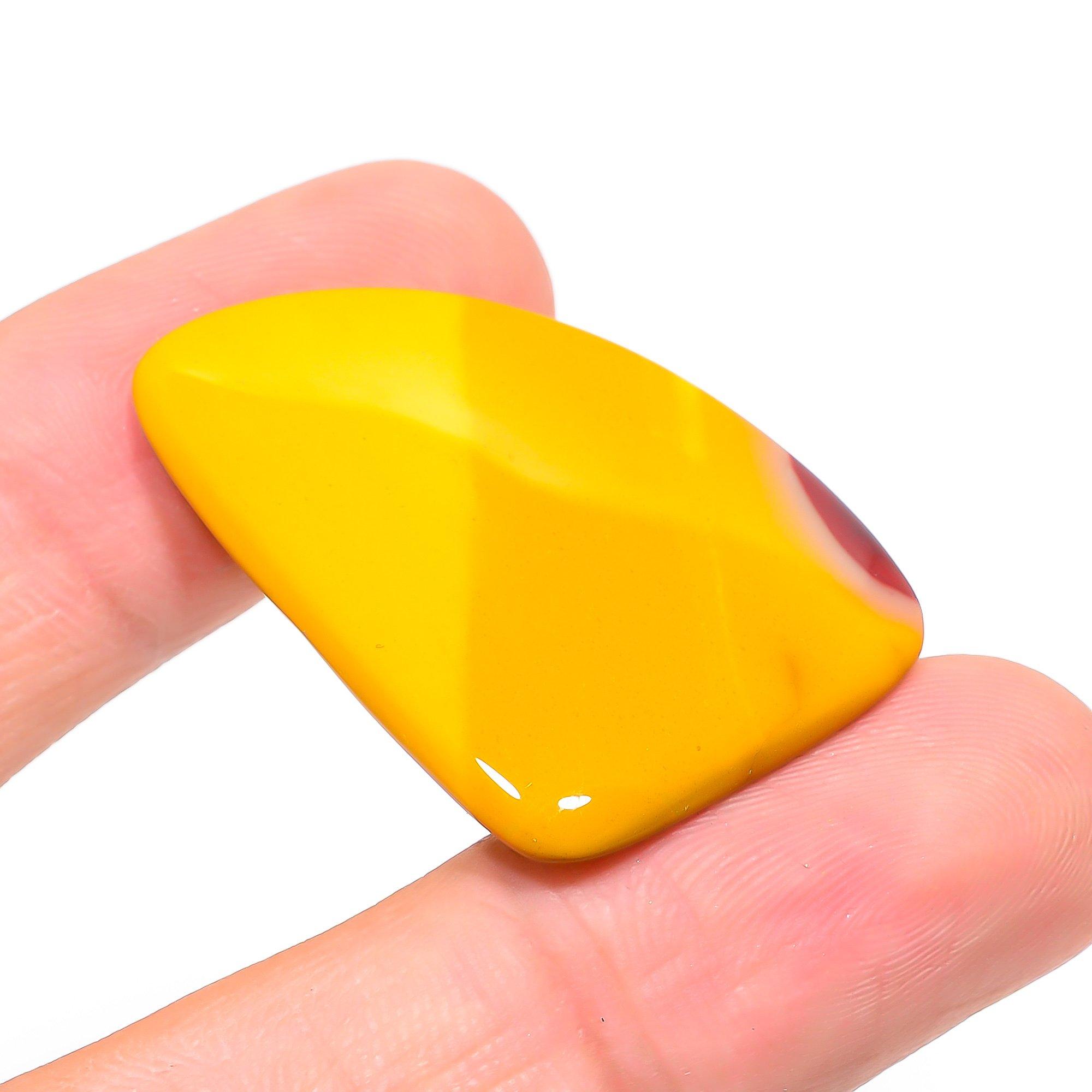 

Natural Mookaite 2.6x3.6cm Cabochon Fine Loose Gemstone 35.85Cts. D8f80 красный