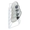 6-Shelf Lid Organizer Cabinet Rack Metal Storage Solution Easy Access Kitchen Accessories Mountable Space Saver 10.62x4x16.62