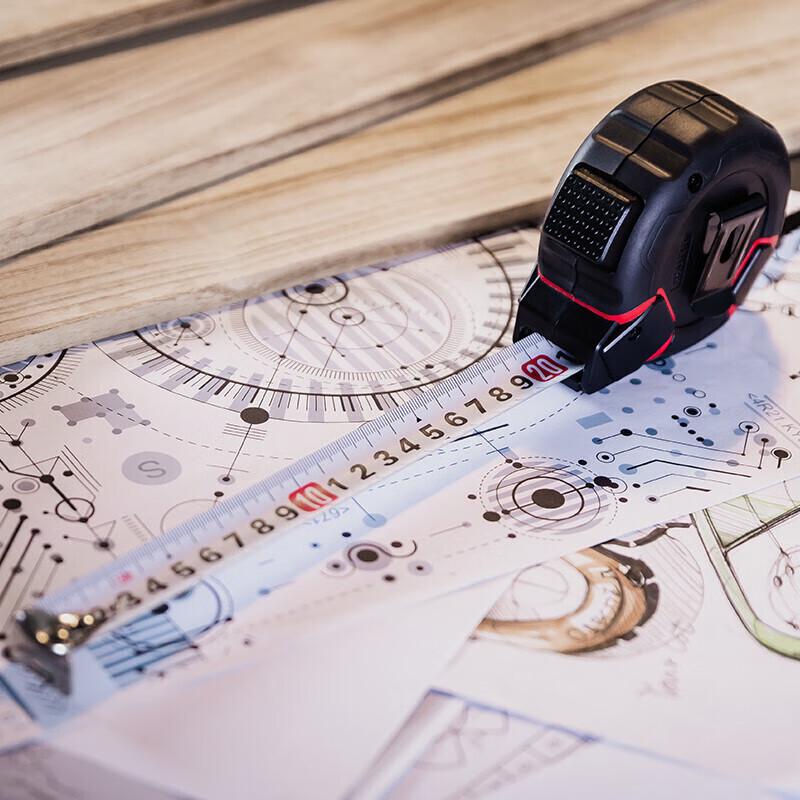 Deli DL3800 Self-Locking Steel Tape Measure