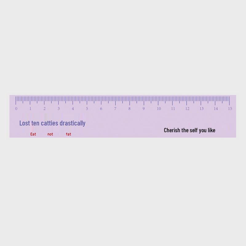 15cm Acrylic Straight Ruler for Students - Perfect for Drawing and Measuring