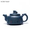 280ml Authentic Yixing Purple Clay Teapots Handmade Filter Beauty Tea Pot Raw Ore Azure Mud Zisha Kettle Customized Tea Set