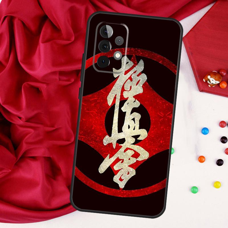 

Oyama Kyokushin Karate Case For Samsung Galaxy A54 A34 A14 A53 A52 A51 A71 A13 A23 A33 A73 A12 A22 A32 Cover Funda For Samsung A73 5G