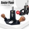 Portable Woodworking Plane with Flat Sole for Accurate Wood Smoothing and Shaping Tasks
