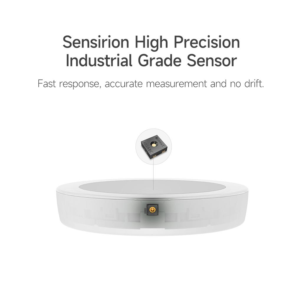 Qingping Temperature Humidity Sensor T Version Thread/BLE High-precision Indoor E-Link INK Thermometer work with Apple HomeKit