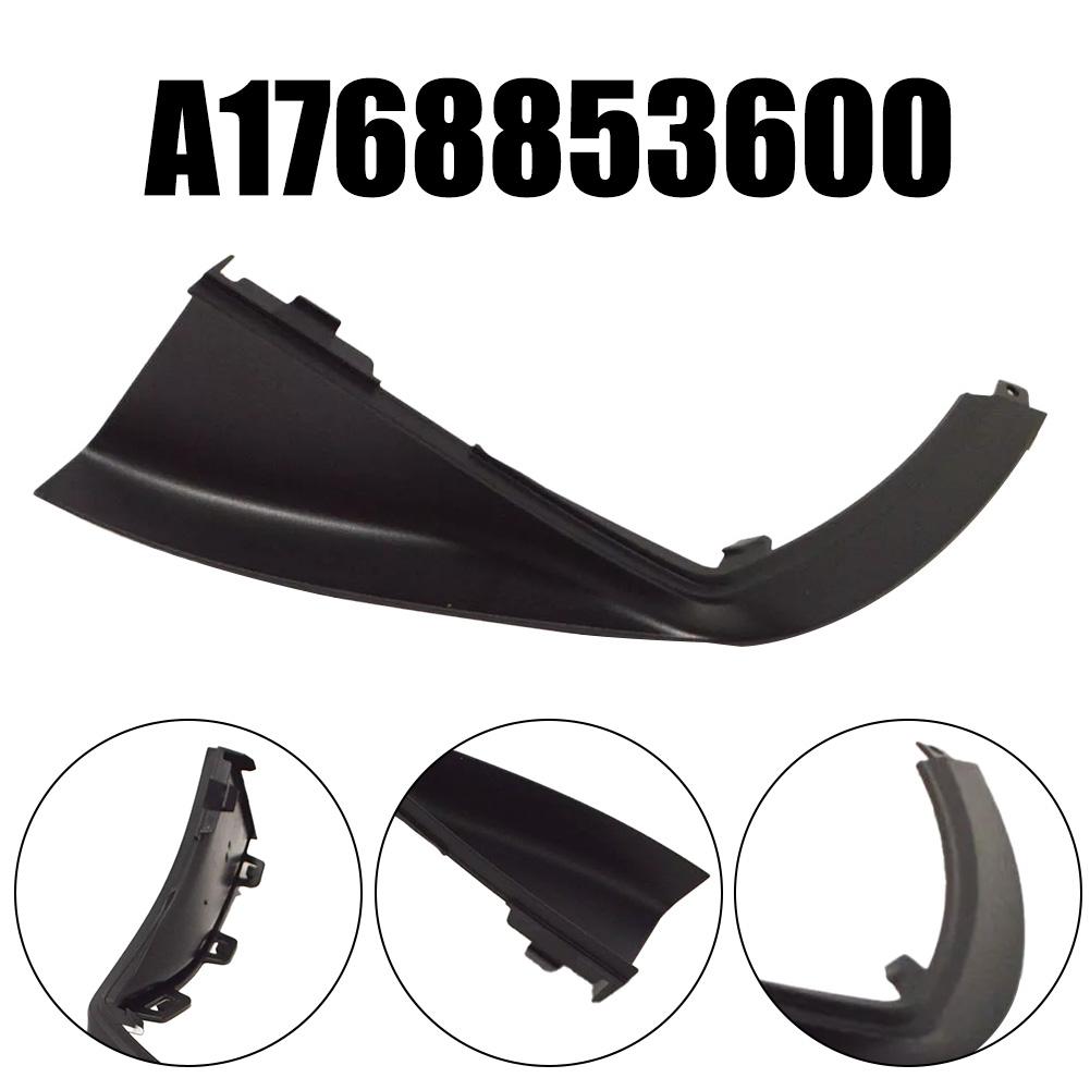 Black Front Bumper Grille Bracket for Mercedes For AClass For W176 Easy Replacement ABS Material OE A1768853600