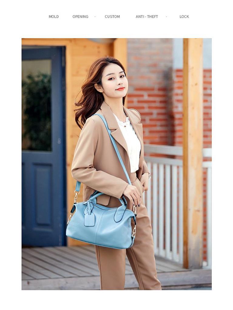 Lychee Grain Handbag: 2023 Trendy European & American Crossbody Shoulder Bag for Women