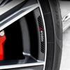 4Pcs Carbon fiber Car Wheel Rim Strip Stickers Accessories For Mitsubishi 9 Ralliart X EX ASX L200 Colt Outlander Pajero Lancer