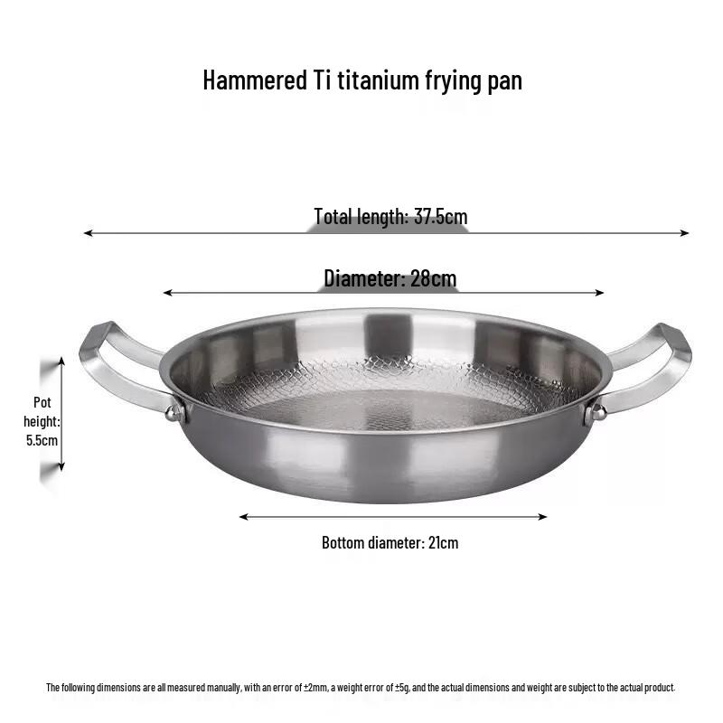 Zhishi Titanium Non-Coated Non-Stick Frying Pan