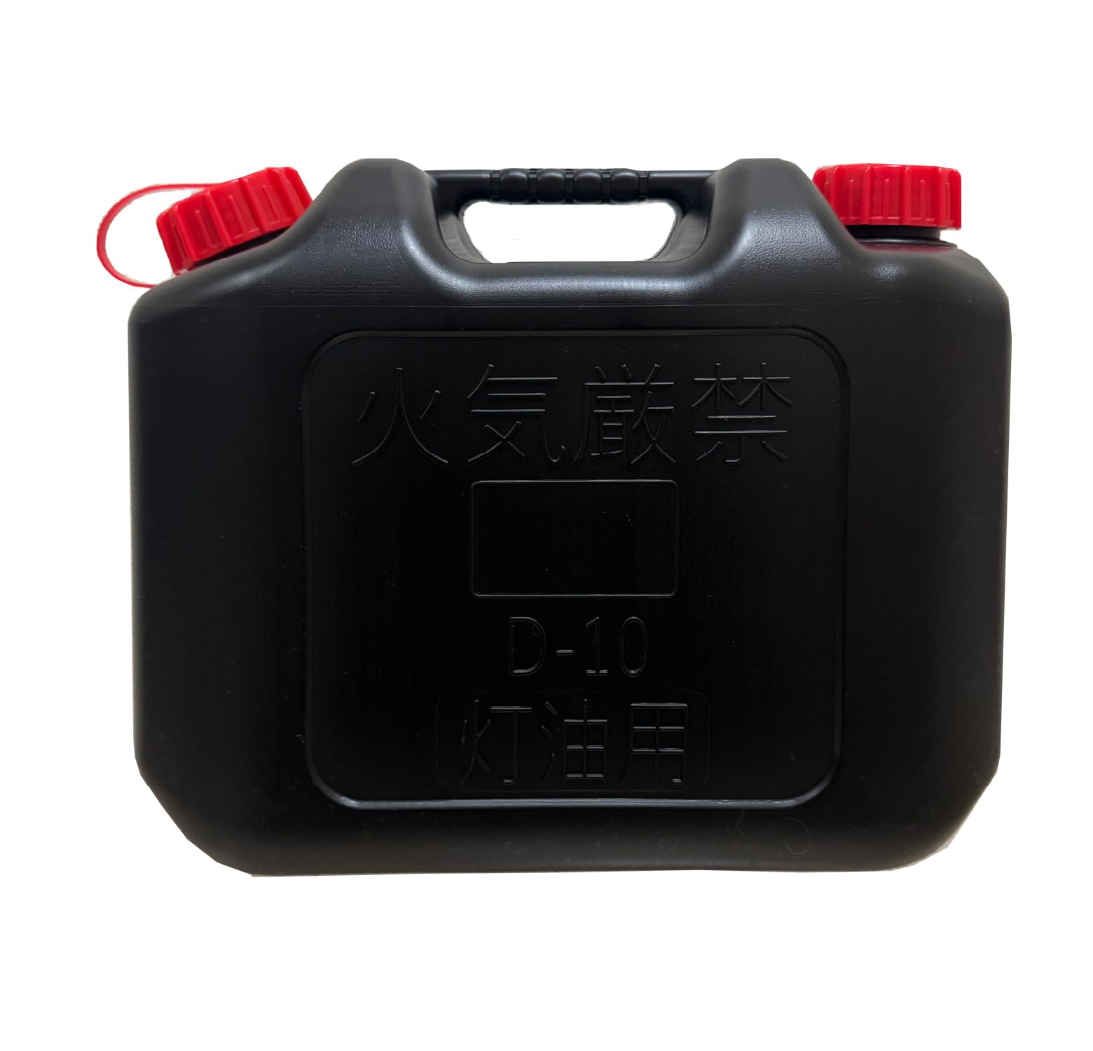 YUKA керосиновый бак 10 литров черный красный