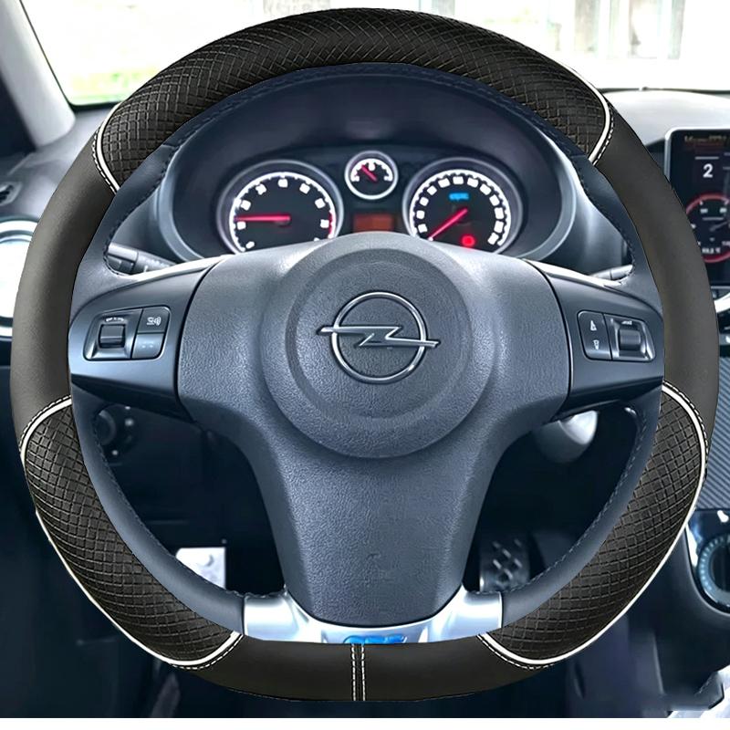 Braid Carbon Fiber Leather Steering Wheel