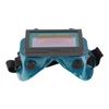 Solar Auto Darkening Eye Mask Welding Goggles Welder Eye  ive Glasses (Blue)