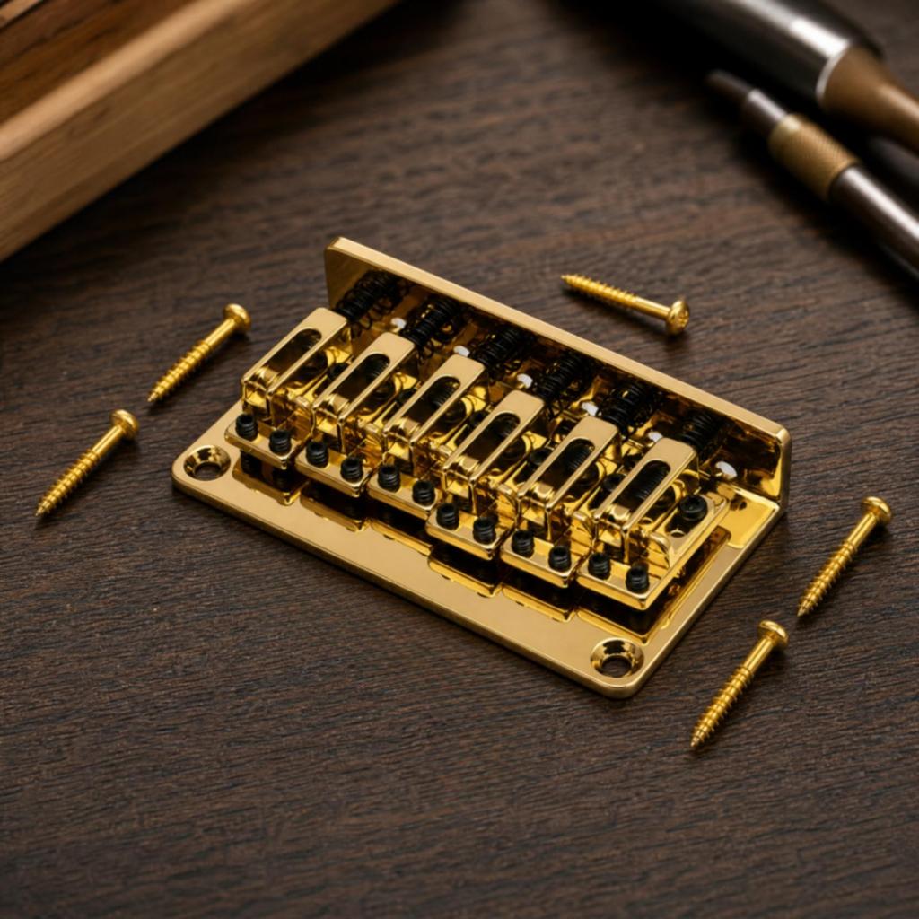 Guitar Hardware Metal Fixed Electric Bridge