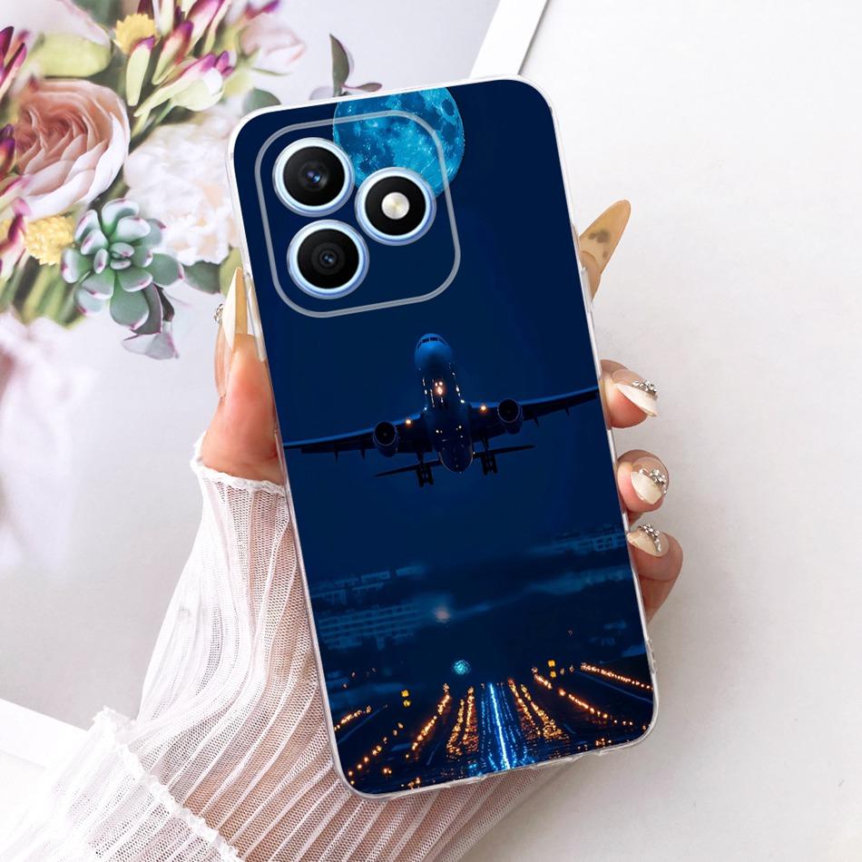For Honor X8d 2026 Cool Dragon Tiger Pattern Phone Case For Honor X8D 4G Soft Silicone TPU Cases Bumpers
