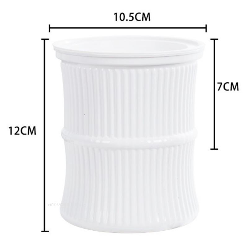 Self Watering Flowerpot Automatic Water Absorbing Flowerpot Double Layer Transparent Plastic Succulent Plant Pot Decorative Pot