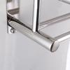 Stainless Steel Wall-Mount Towel & Storage Rack