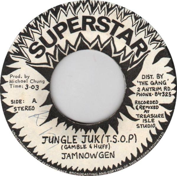 

7inch Record NOW GENERATION - Jungle Juk (T.S.O.P.) NONE Superstar 1975 Jamaica Reggae, Ska & Dub Used