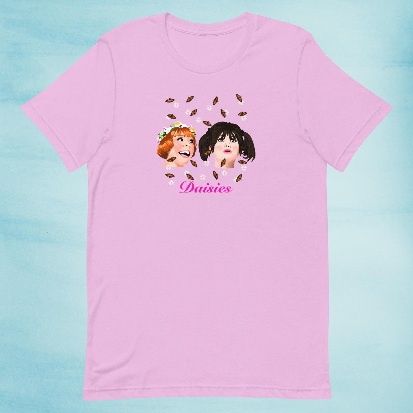 Daisies Vera Chytilova Czech Feminist Film Unisex t-shirt S