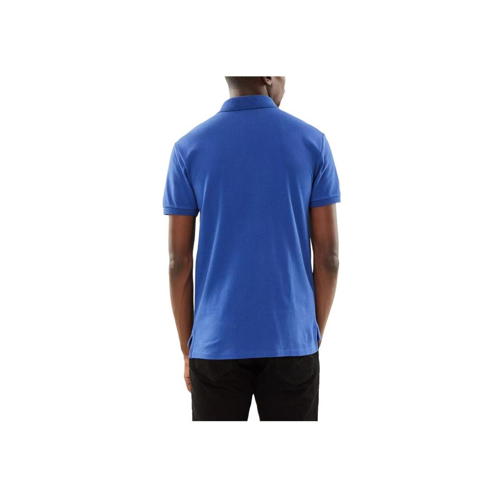 Polo Ralph Lauren Logo Embroidered Straight Fit Short Sleeve Polo Shirt Men tops Blue 710680784-356