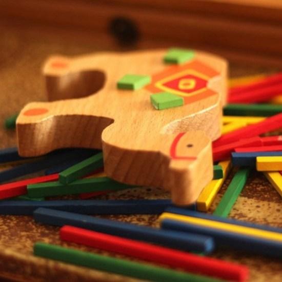 Chopstick Stacking Balance Board Game Camel, Popular Korean Game