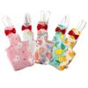 Parrot Diaper with Bowtie Cute Colorful Fruit Floral Cockatiel Pigeons Small Medium Large Pet Birds Flight Suit Clothes Washable