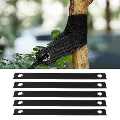 6 Set Camping Outdoor Tree Strap Set With Grommets For Staking 15.7in Tree And Plant Support No-Stretch Heavy Duty Straps