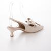 IVE Women's IVE Pumps with 2-Way Removable Ribbon Back Strap, Size 23.5 Cm
