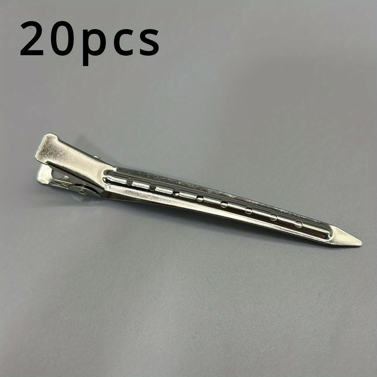

20/40pcs Professional Hairstyling Clips-Durable Metal Steel Partition Clips,For Salon-Grade Hairstyles and Styling,Non-Slip Clip