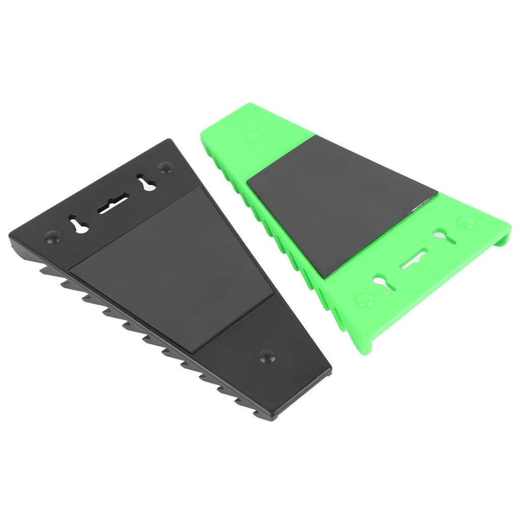 2er-Pack Magnetischer Schraubenschlüssel-Organizer Hält bis zu 12 Stück Starker ABS Magnetischer Schraubenschlüsselhalter für 6 bis 24 mm 1/4 Zoll bis 1 1/16 Zoll