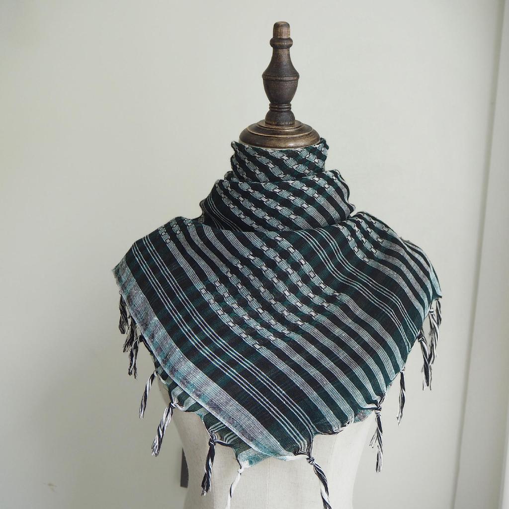 Bufanda con Borla Keffiyeh de Arafat Transfronteriza: Ropa Táctica para Desierto Ligera y Resistente al Viento/Arena