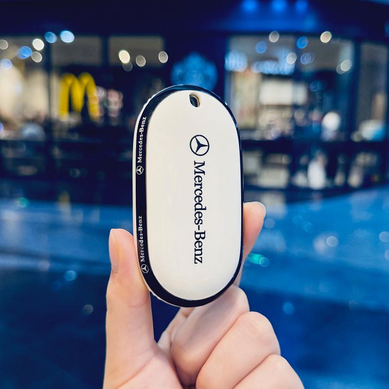 TPU Car Remote Key Case Cover Shell Fob Accessories For Mercedes Benz 2022 C S Class W206 W223 S350 C260 C300 S400 S450 S500