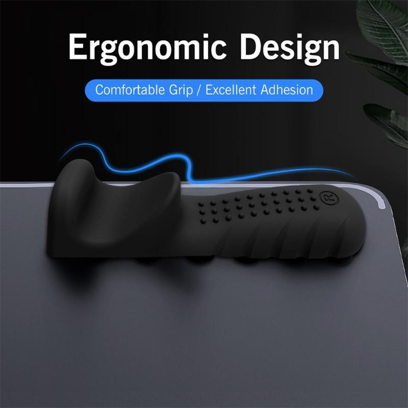 Ergonomischer Tablet Gaming Griff Schnellinstallation ABS Controller Unterstützung für mehrere Geräte Stabil Rutschfest Tragbare Handauflage
