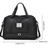 Travel Bag Dry/Wet Separation Gym Bag Large Capacity Yoga Bag Cabin-Size Outdoor Soft-Sided Durable Luggage Bag