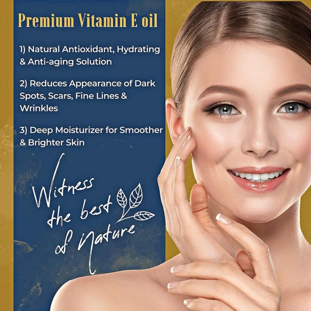 Kanzy 100% Naturalne Serum Olejowe z Witaminą E 60ml D-Alfa Tokoferol Przeciwzmarszczkowe