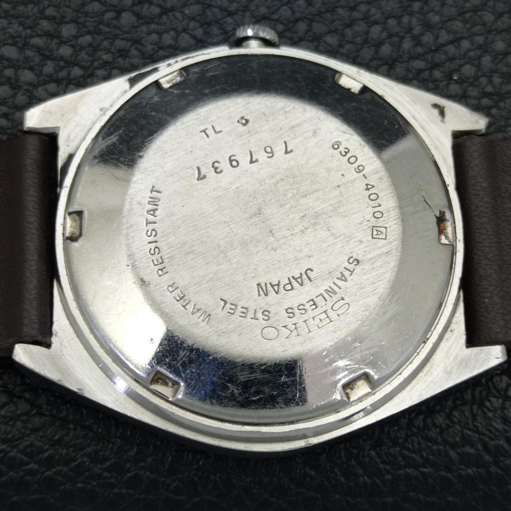 AUTOMATIC VINTAGE SEIKO 5 JAPAN 6319A MENS RED COLOR DIAL WATCH a701262-5 R206a-a701262