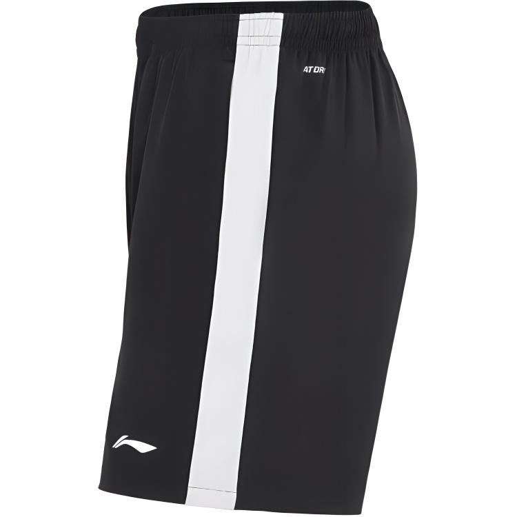 Li-Ning Comfortable Loose Fit Outdoor Fitness Breathable Casual Shorts Men Shorts Black AKSU787-1
